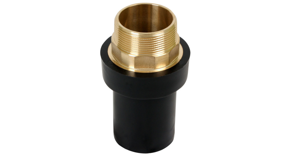 PE BRASS TRANSITION MALE (for water)